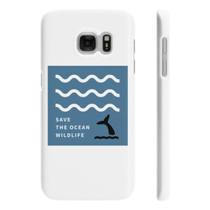 Save The Ocean Wildlife Phone Cases