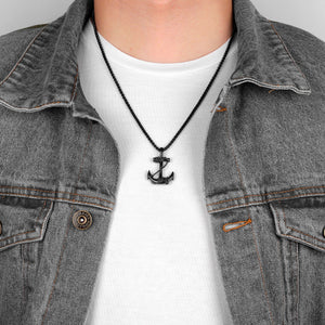 Sea Anchor Sailor Necklace