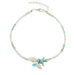 Turquoise Starfish Anklet Bracelet
