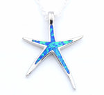 Starfish Opal Pendant Necklace
